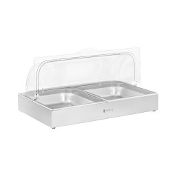 Buffédisplay - 2 x 4 L - Royal Catering - 535 x 335 x 250 mm