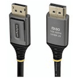 StarTech - DisplayPort-kabel - DisplayPort (hane) spÃ¤rrad till