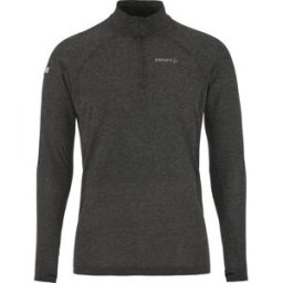 craft Men's ADV SubZ Wool LS Tee 3 Black-Melange XXL