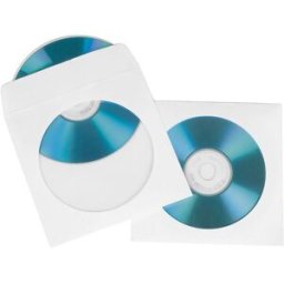 Hama CD-Ficka Papper Vit 100/fp