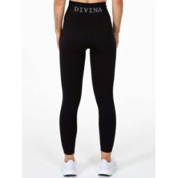 Divina Seamless Tights "Signature" Black-Medium