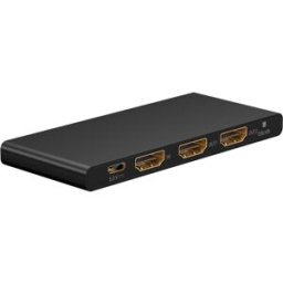 Goobay HDMI Splitter 1 till 2 upp till 4K 60Hz Svart