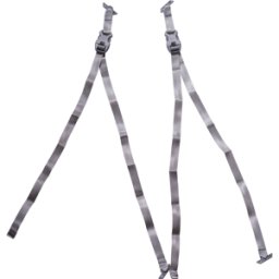 Bergans Plus Accessory Straps 2-pack Solid Dark Grey OneSize