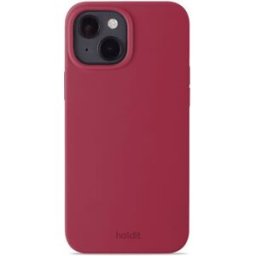 HoldIt hållbart mobilskal iPhone 15 Röd sammet