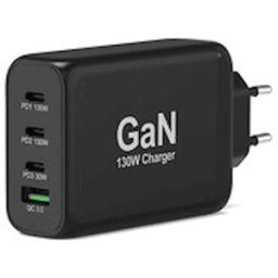 PORT Connect - StrÃ¶madapter - GaN - 130 watt - 5 A - PD, QC 3.0