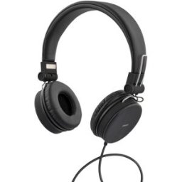 STREETZ Headset H300 On-Ear 3,5mm svart