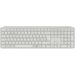 Keychron B6 Pro Ultra-Slim Trådlöst Tangentbord - Ivory White - Iso