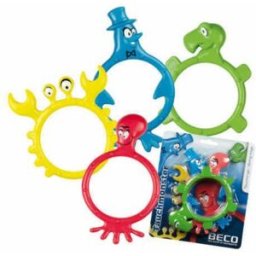 Dykleksaker ringar dykmonster 4 st