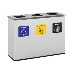 Soptunna - 180 L - 3 fack