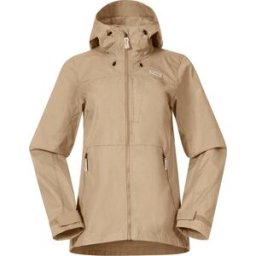 Bergans Women's Nordmarka Leaf Light Wind Jacket Warm Sand XS