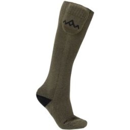 Heat Experience Heatx Heated Everyday Socks With Batteries V2 Olive Green Olive Green L