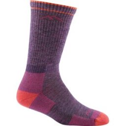 Darn Tough Women's Hiker Boot Sock Cushion Plum Heather Plum Heather S