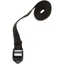 Relags Strap With Ladder Loc 20 Mm 1 Black ONESIZE