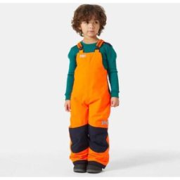 Helly Hansen Barn Rider 2 Vattentäta Hängselbyxor Orange 104 Neon Orange104