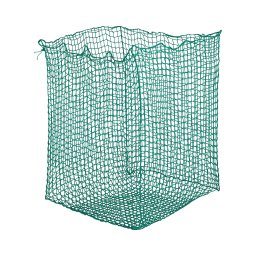 Hönät för rundbalar - 1400 x 1400 x 1600 mm - Maskstorlek: 60 mm - Grön