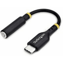 Startech USB-C Audio Adapter to 3.5mm TRRS Jack, Headphone Aux