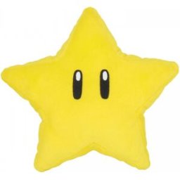 1up Nintendo Together Plush Super Mario Super Star - 18cm