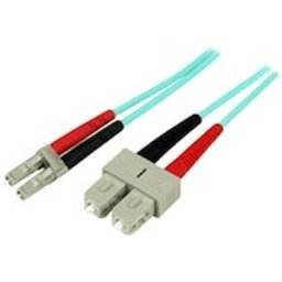 StarTech.com 2m Fiber Optic Cable - 10 Gb Aqua - Multimode
