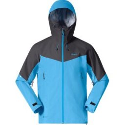 Bergans Men's Rabot Light 3L Shell Jacket Dark Aqua Lagoon/black S