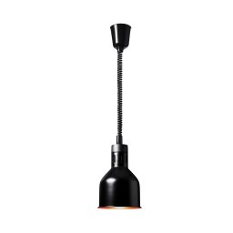 Värmearmatur - Mattsvart - 17 x 17 x 28.5 cm - Royal Catering - Stål - Höjdjusterbar