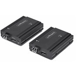 StarTech.com DisplayPort KVM Console Extender Over Fiber Optic,