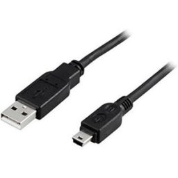 Deltaco Kabel USB - Mini USB 2m