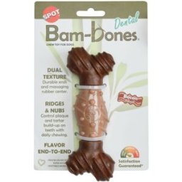 Bam-Bones Dental Bone Bacon Tuggleksak Till Hund 14,5 Cm
