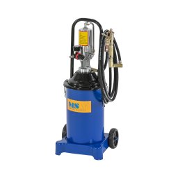 Tryckluftsdriven fettpump - 12 liter - mobil - 300-400 bar