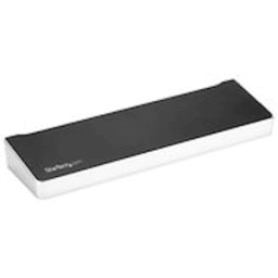 Startech 4K USB-C-docka fÃ¶r tre skÃ¤rmar med 5 USB 3.0-portar