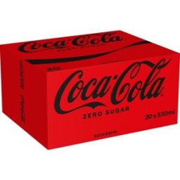 COCA-COLA Dricka Zero 33cl burk