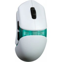 Orbital Works Pathfinder Trådlös Gamingmus – Vit + Core Body – Nova Teal