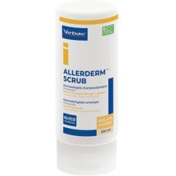 Virbac Allerderm Scrub Schampo För Hund & Katt 250 Ml