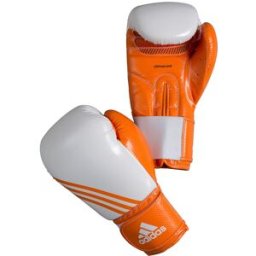 Budofitness Adidas Boxhandske Fitness Vit/orange