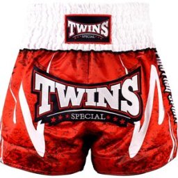 Budofitness Twins Thaishorts Rusty Red