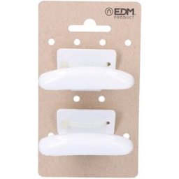 Door Hanger EDM 85574 Vit Stål Kläder 2 antal