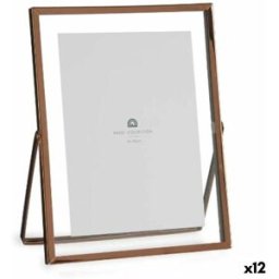 Fotoram Gift Decor Koppar Metall Glas Plast (12 antal)