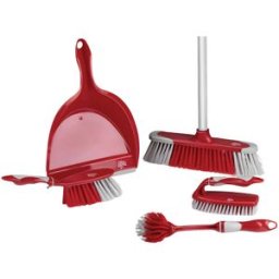 Rengörings & Lagrings-kit Dirt Devil Rostfritt stål Plast Box (6 Delar)