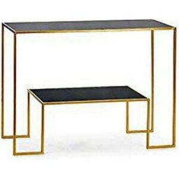 Mottagare Gift Decor BIG-S3605005 Svart Gyllene 33 x 77 x 112 cm
