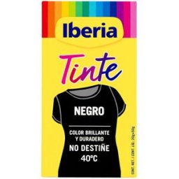 Färgämne för kläder Tintes Iberia Svart 40º C
