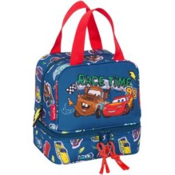 Lunchlåda Cars Racing Marinblå 20 x 20 x 15 cm