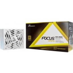 Seasonic Focus Gx-850 Atx 3.1 (2024) -Strömförsörjning, Vit, 850 W