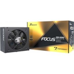 Seasonic Focus Gm-650 Atx -Strömadapter, Svart, 650 W