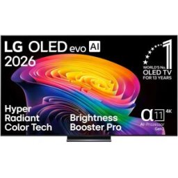 LG OLED77C65LA evo AI 4K Smart TV 2026 Svart