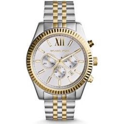 Michael Kors MK8344 Lexington White Dial Two-Tone