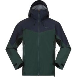 Bergans Men's Rabot Light 3L Shell Jacket Duke Green/Navy Blue XXL