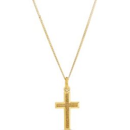 Top Gold silver guldpläterad kors 5256691500