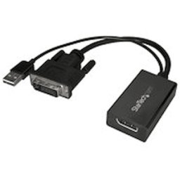 StarTech DVI to DisplayPort Adapter - USB Power - 1920 x 1200