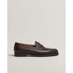 John Lobb Lopez Loafer Brown Grain