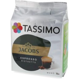 Tassimo Jacobs Espresso Ristretto - 16 kapslar till