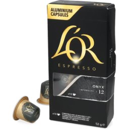Nespresso L'OR Onyx - 10 kapslar till